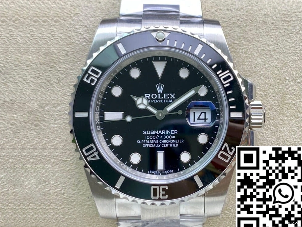 V4 116610LN-97200 Submariner Dial Black Factory Rolex Clean 0508